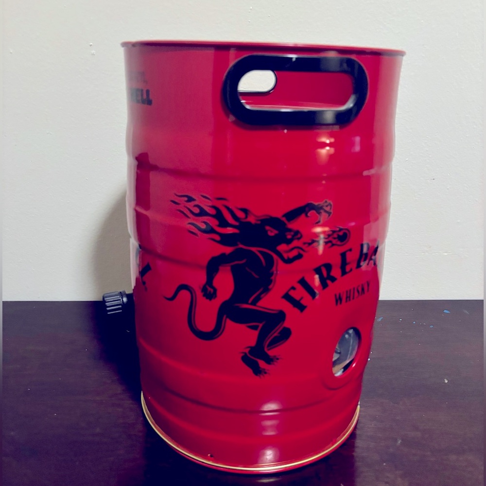 Fire ball mini keg